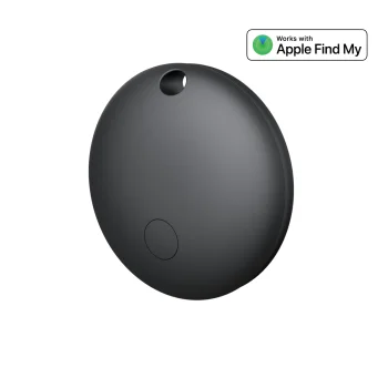 Setty TAG 01 FindMy Bluetooth Item Locator with Silicone Case, Black