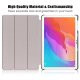 Huawei MatePad T 10s (AGS3-L09, AGS3-W09) Leather Tri-fold Stylish Tablet Cover Case, Red