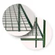 Garden Greenhouse with Shelves Plonos 4922 140x70x195cm