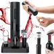 Electric Wine Corkscrew and Accessory Set