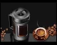 Coffee Tea Brewer French Press Glass Pitcher, 1L