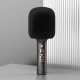 Maxlife MXBM-600 Karaoke Portable Microphone with Bluetooth Speaker Animal, Black