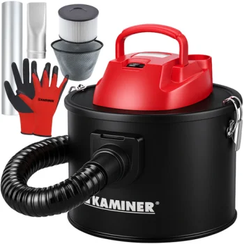 Kaminer ODK008-10L Fireplace Ash Vacuum Cleaner, 10L, 800W