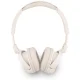 Guess Metal Logo Script Over-Ear Headphones - Beige