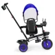 ECOTOYS 3-in-1 Kids Tricycle with Rotating Seat & Push Handle, Blue