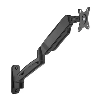Spring-Assisted Wall Monitor Arm 17"-32" up to 9kg Black