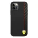 Ferrari On Track Carbon Stripe Case for iPhone 12 Pro Max Black