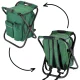 Folding Fishing Chair with Backpack and Cooler Bag 3in1