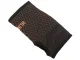 Elastic Wrist and Hand Support Brace Compression Sleeve, Black-Orange