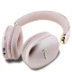 Guess GCube Metallic Script Logo Wireless On-Ear Headphones - Pink