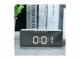 Multifunctional LED Alarm Clock with Mirror and Thermometer, White