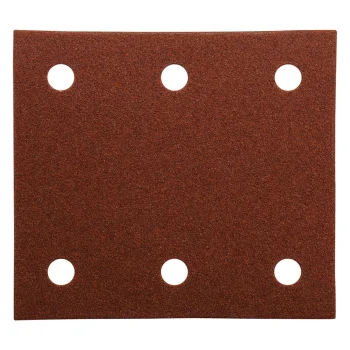 Makita P-33118 Hook and Loop Sandpaper 102 x 114 mm, Grit 100, 10 pcs