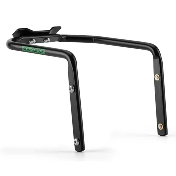 Rockbros 31210013001 Multifunctional Saddle Bag Stabilizer & Bottle Cage Mount, Black