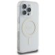 Guess iPhone 16 Pro Max Case IML Glitter Circle MagSafe, Transparent
