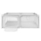 Игровой манеж ECOTOYS 140x200 см, детский манеж-площадка, сухой бассейн...