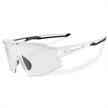 Rockbros 10172FW Photochromic Cycling Glasses with Corrective Insert White