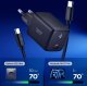 USB-C Wall Charger Spigen EE451EU Essential 45W GaN Black