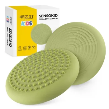 4FIZJO SensoKID Kids Sensory Balance Disc 18.5 cm, Green