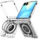 Spigen Ultra Hybrid Pro MagSafe Case for Samsung Galaxy Z Flip 8 Neo One - Gray/Black