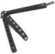 Training Knife \"Butterfly\", Black