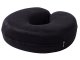 Memory Foam Travel Neck Pillow for Car and Airplane, Black
