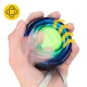 4FIZJO Gyroscopic Powerball with Counter, Blue/Yellow