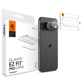 Spigen Optik Pro Camera Lens Screen Protector for Google Pixel 11 Pro, 2-Pack