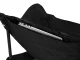 Folding Camping and Fishing Chair with Storage Pockets and Carry Bag, Black