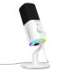 Maono PD100X Dynamic Microphone White - USB/XLR Gaming Mic PC & PS5