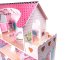 Игровой игрушечный MDF деревянный кукольный домик с мебелью 70см,...