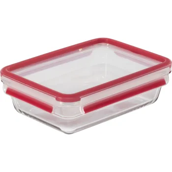 Glass Food Storage Container Emsa Clip & Close 1.1 L
