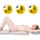 4FIZJO ECO Acupressure Mat with Pillow XL, Grey and Pink