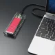 Orico TCM2-C3 M.2 NVME to USB-C 10Gb/s SSD Enclosure, Red