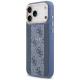 Guess 4G Stripe MagSafe Phone Case Cover iPhone 17 Pro Max - Blue
