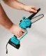 21V Cordless Mini Chainsaw with Brushless Motor, 2 Batteries and Case