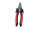 Professional Dog and Cat Nail Clippers with Safety Guard and Lock, Black and Red