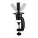 Activeshop Universal Table Clamp for Hairdressing Training Heads Black