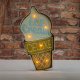 Ретро вывеска с подсветкой Ice Cream металлическая LED от Forever Light