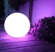 GreenBlue GB124 Solar Garden Lamp, Sphere, 20x20x53cm, RGB LED