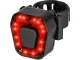 Rear Bicycle Light 14 LED USB Rechargeable Red Light, Black