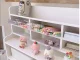 Large Desk Organizer and Shelf, White