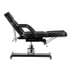 Sillon 210 Hydraulic Pedicure Chair with Cradle Function and Split Footrest, Black
