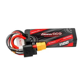 Gens ace G-Tech LiPo Battery 1100mAh 11.1V 3S1P 60C Hardcase XT60