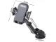 Adjustable Car Phone Holder for Windshield with Suction Cup, Black