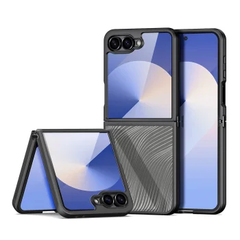 Dux Ducis Aimo Case for Samsung Galaxy Z Flip7, Black