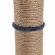 Sisal Cat Scratching Post with Bed and Toy 74cm