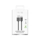 Puro USB-A to microUSB 12W 2m Cable PUCM12W2MTBLK - Black