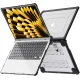 Tech-Protect SmartShell Pro Case for MacBook Air 13\" (M2/M3/M4) Black/Clear