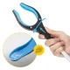 4FIZJO Reacher Grabber Tool for Picking Up Objects, Black/Blue