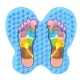 Acupressure Foot Massage Mat, Blue